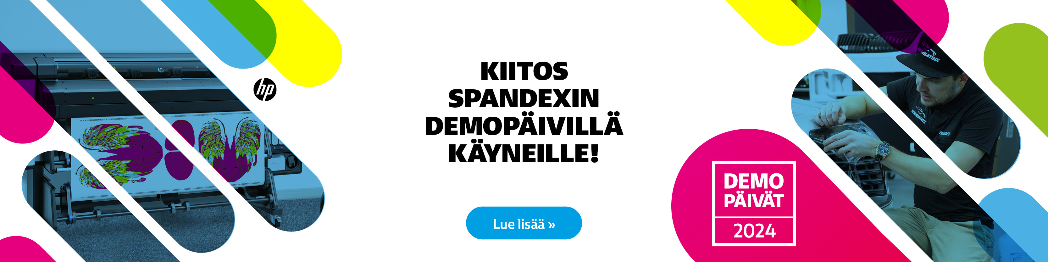 Kiitos Spandexin Demopäivillä kävijöille!